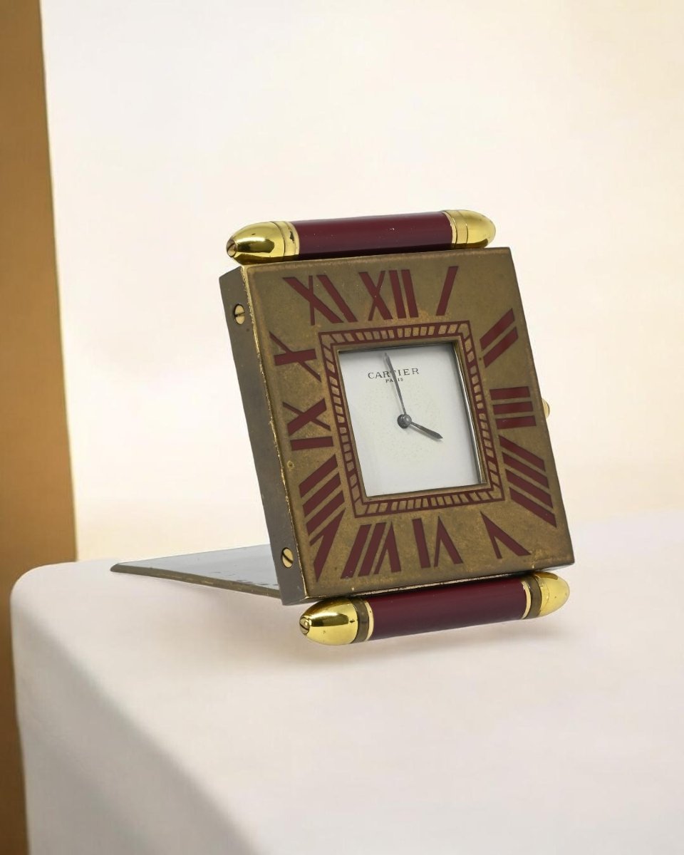 Cartier - Table Clock - France, 1970s-photo-2